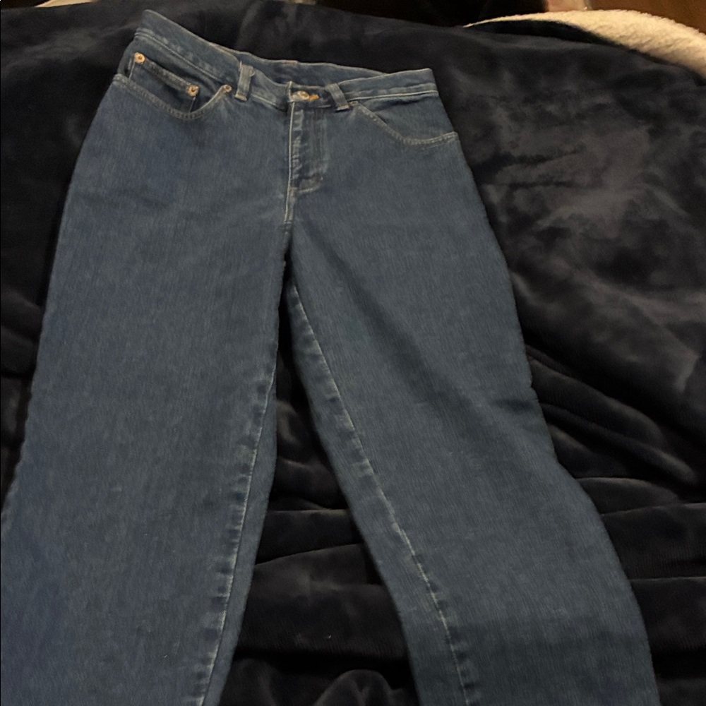 Ralph Lauren Women's Straight Leg Blue Jeans